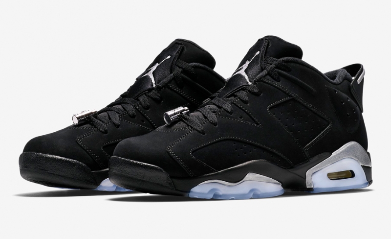 Air Jordan 6 Low Chrome