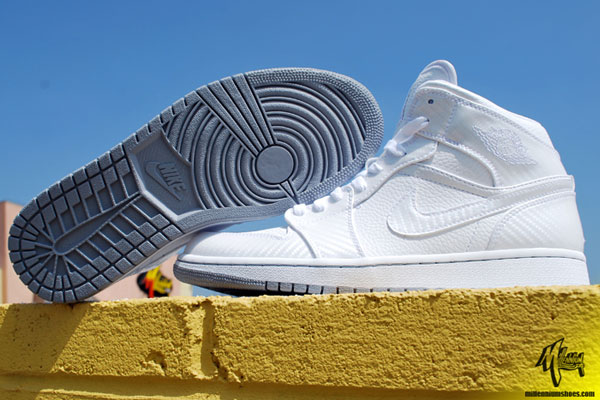 Air Jordan 1 Phat White / Wolf Grey - White